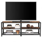 Szafka RTV, rustykalny brąz, 140 cm