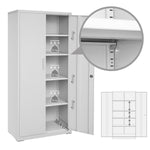 Szafka do przechowywania, frosted gray, 80 cm