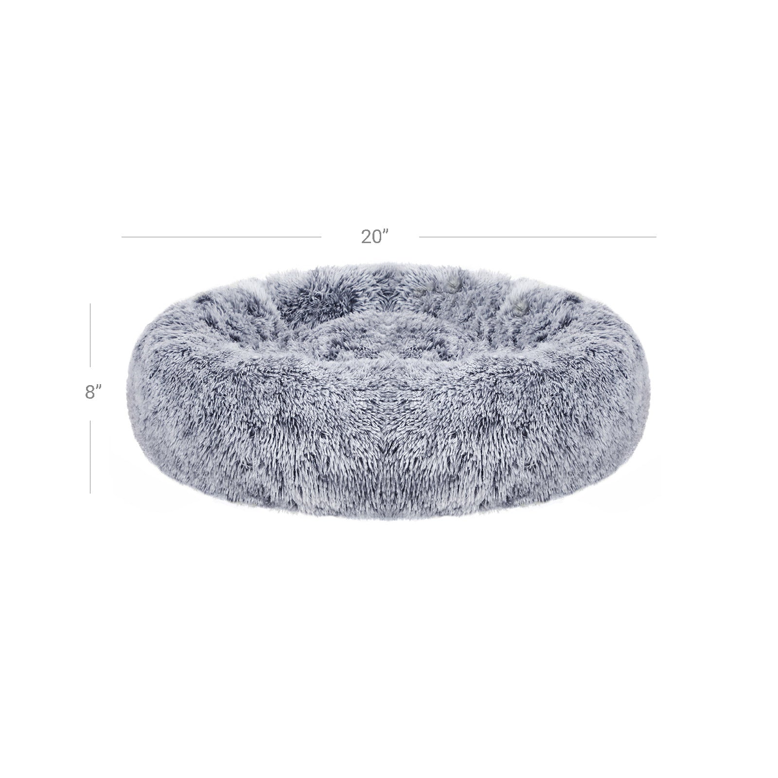 Legowisko dla psa, cloud gray, 50 cm