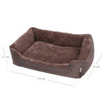 Legowisko dla psa, walnut brown 2, 110 cm