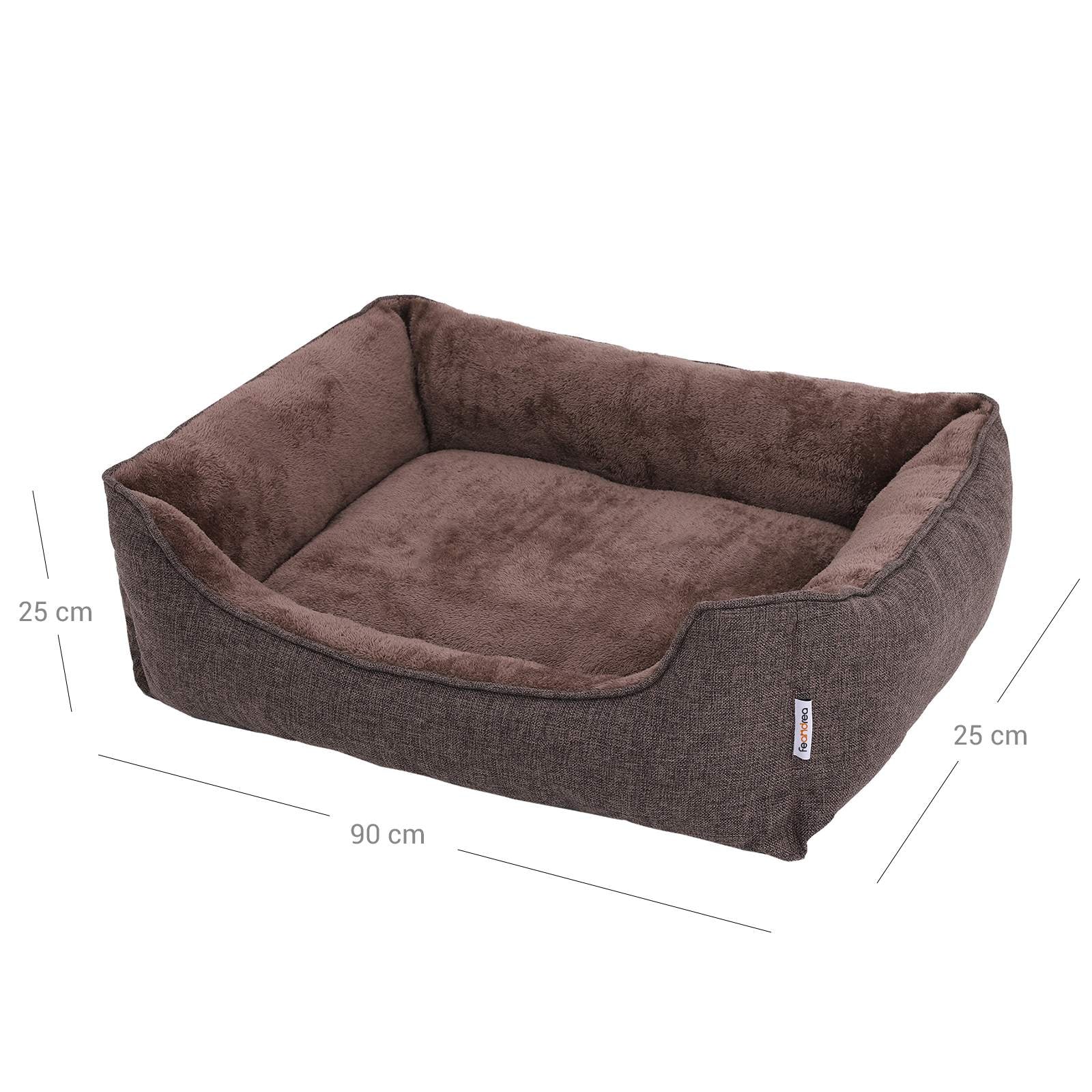 Legowisko dla psa, walnut brown 2, 90 cm
